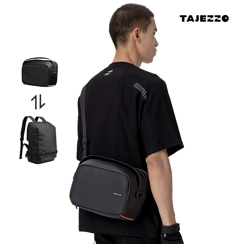 TAJEZZO C7 Packable Backpack - 15L+3L, Black