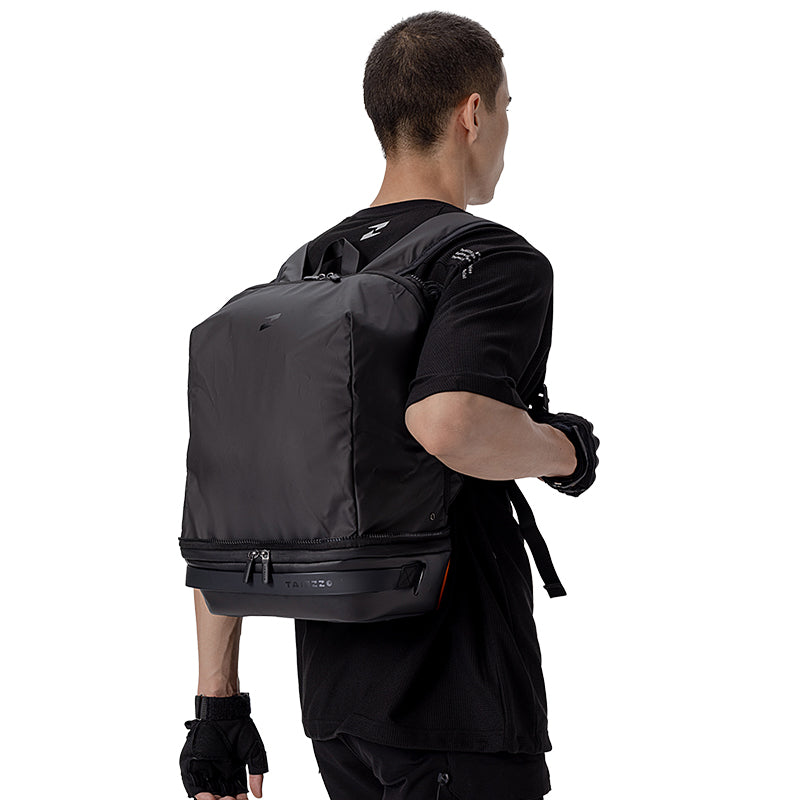 TAJEZZO C7 Packable Backpack - 15L+3L, Black